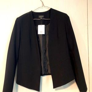 Womens black topshop blazer
